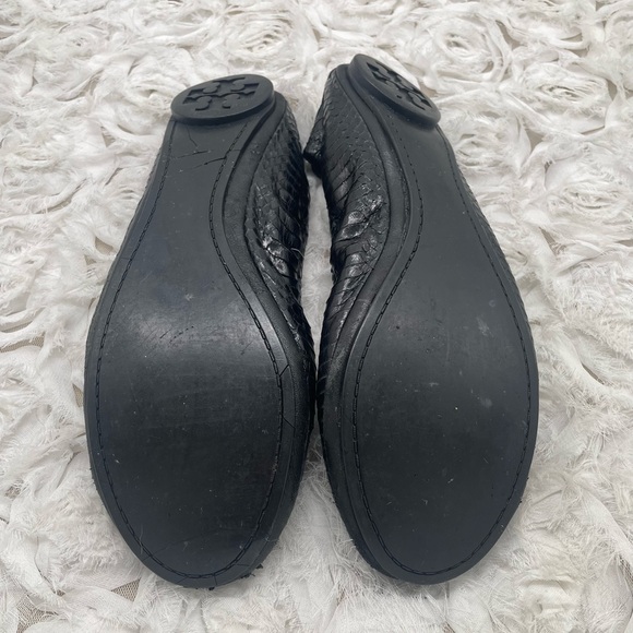 Tory Burch Python Embossed Ballet Flat - Picture 5 of 11